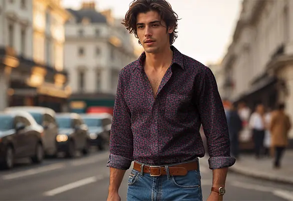LIBERTY PRINT SHIRTS
