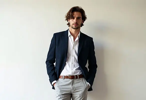 WOOL&LINEN SORBET JACKET