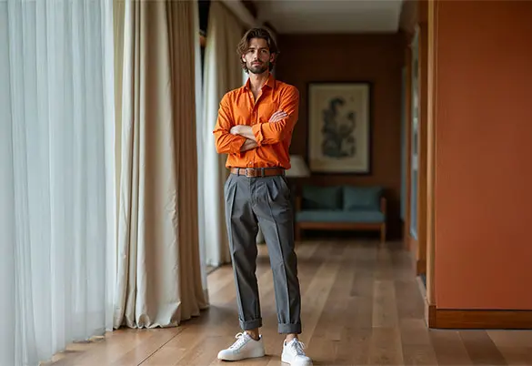 COLORFUL COTTON & LINEN SHIRTS