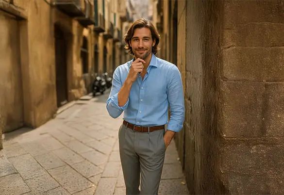 IMPORT LINEN SHIRTS