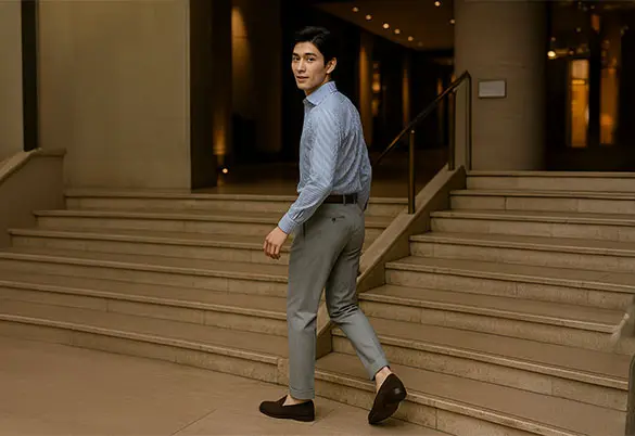 Enshu-ori Cotton & Linen Shirts