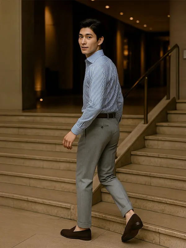 Enshu-ori Cotton & Linen Shirts