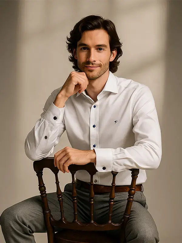 Performance in White Shirt