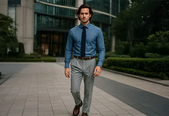 CANCLINI BLEACH DENIM SHIRT