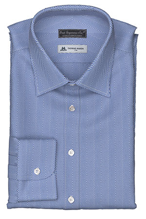 THOMAS MASON Navy Herringbone(PN-TK98986)
