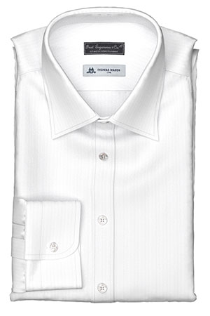 THOMAS MASON White Narrow Herringbone(PN-TK98997)