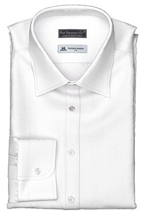 THOMAS MASON White Basket Dobby(PN-TK99013)