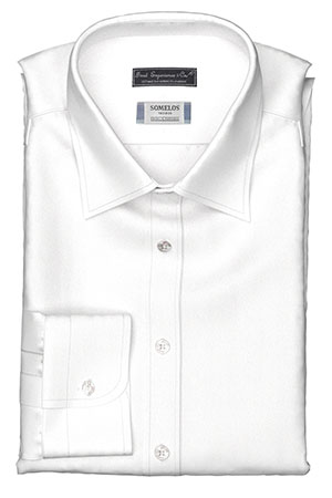 SOMELOS_FLANNEL ホワイト ツイル(PN-Y99563)
