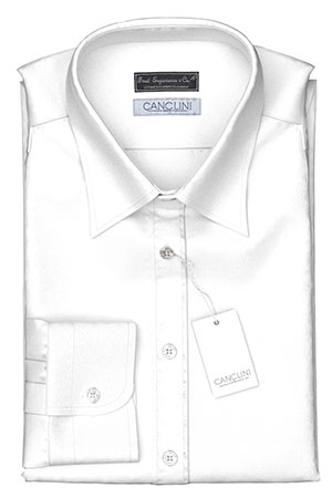 CANLCINI LUSSO ホワイト ヘリンボーン(T100819)