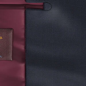 Zegna Trofeo ネイビー メランジ無地(KG101296)