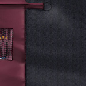 Zegna Electa ネイビー シャドーストライプ(KG101310)