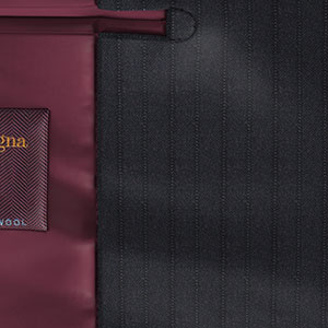 Zegna Electa ダークチャコールシャドーストライプ(KG101315)