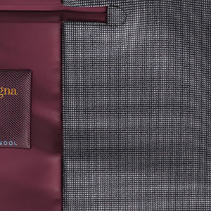 Zegna Electa ブラック アイボリー ピンヘッド(KG101332)