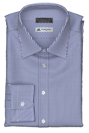 THOMAS MASON Navy Stripe on Twill(PN-TK99004)-18