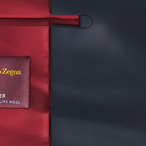 Zegna Travellerブライト ネイビー ツイル (AR101833)