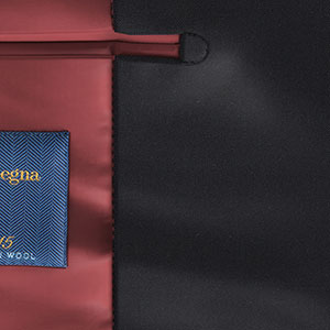 Zegna 15MILMIL15 ブラック ツイル (AR102014)