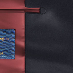 Zegna 15MILMIL15 ネイビー ツイル (AR102016)