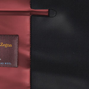 Zegna Trofeo ブラック ツイル (AR102018)