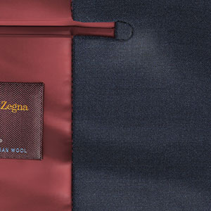 Zegna Trofeo アッシュ ネイビー ツイル (AR102022)