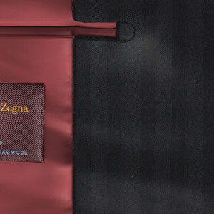 Zegna Trofeo ダークネイビー ヘリンボーン (AR102029)