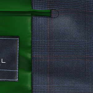 SCABAL Super130 ネイビー ウインドウペン(NB102049)