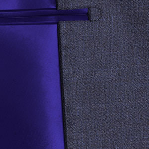 WOOL/LINEN SORBETブライトネイビー メランジ(MK102332)