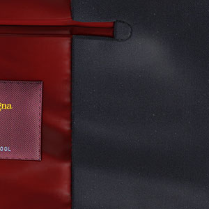 Zegna Travellerダークネイビーツイル (AR102426)