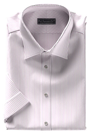 WRINKLE FREE TC ピンク ロンドンストライプ(TYTC96439)