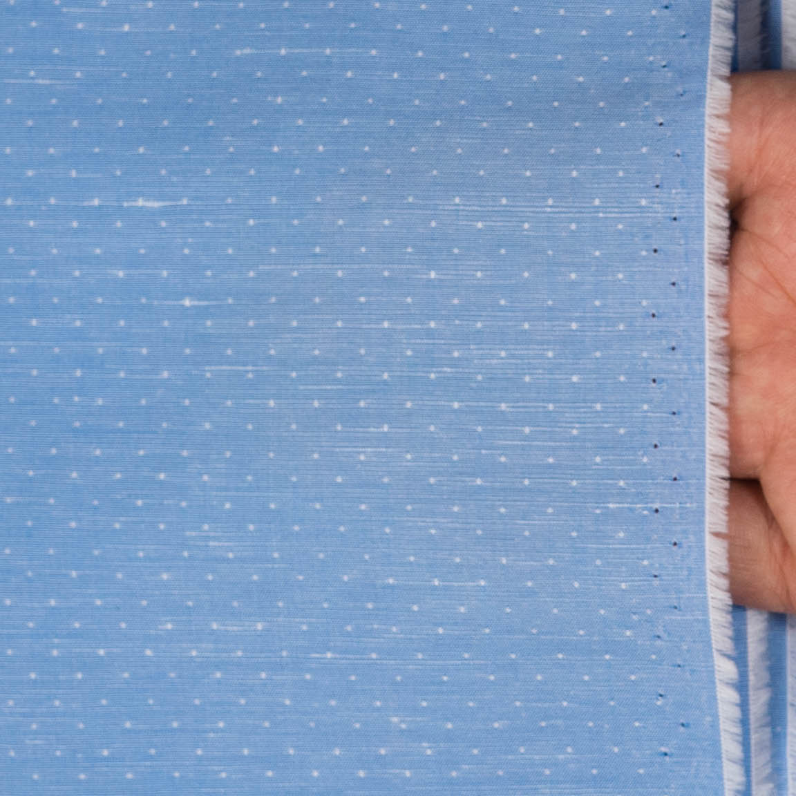 WEBA Cotton Linen Saxe DOtted(PN-Y94198)