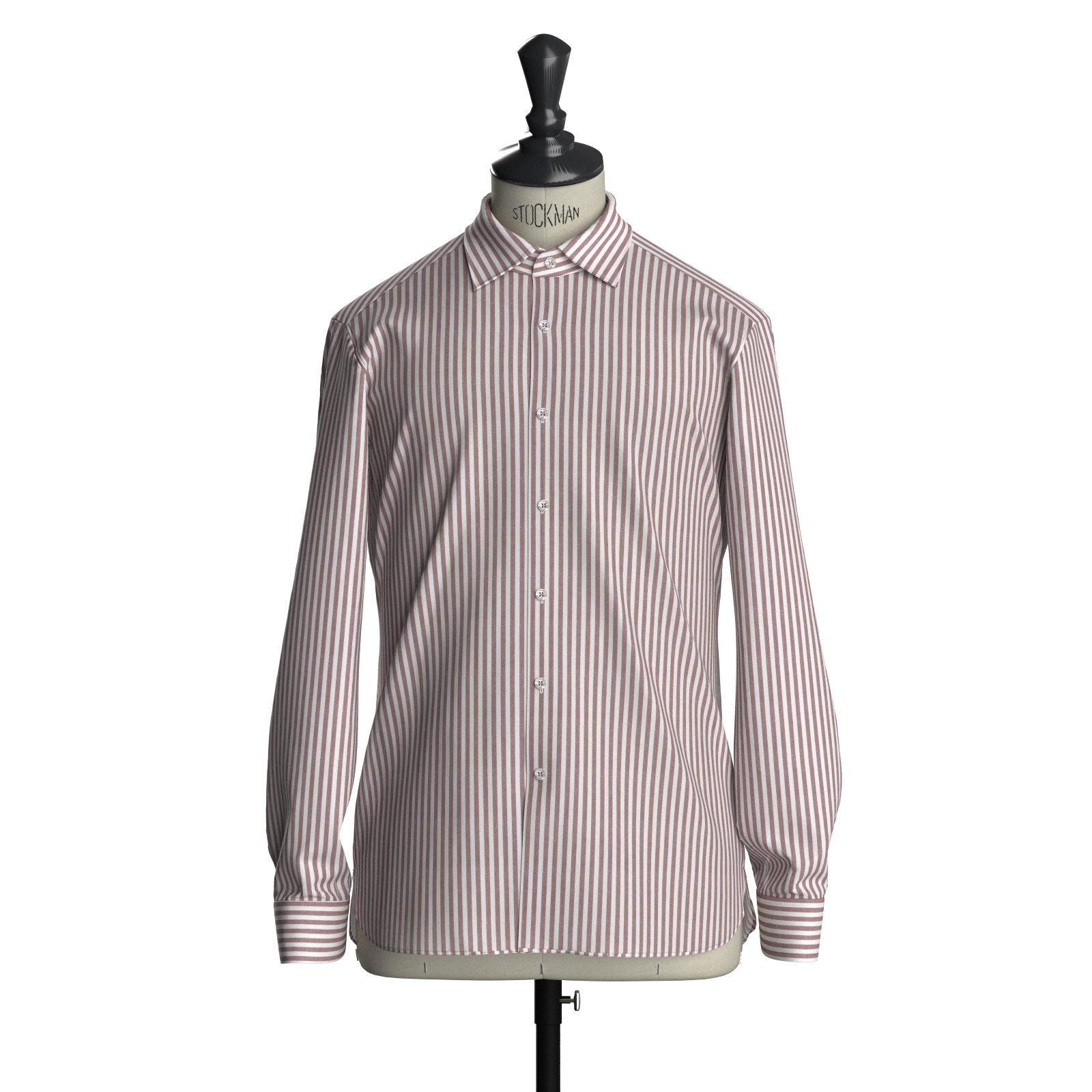 G&R Brown Stripe Cotton Linen(PN-Y95884)