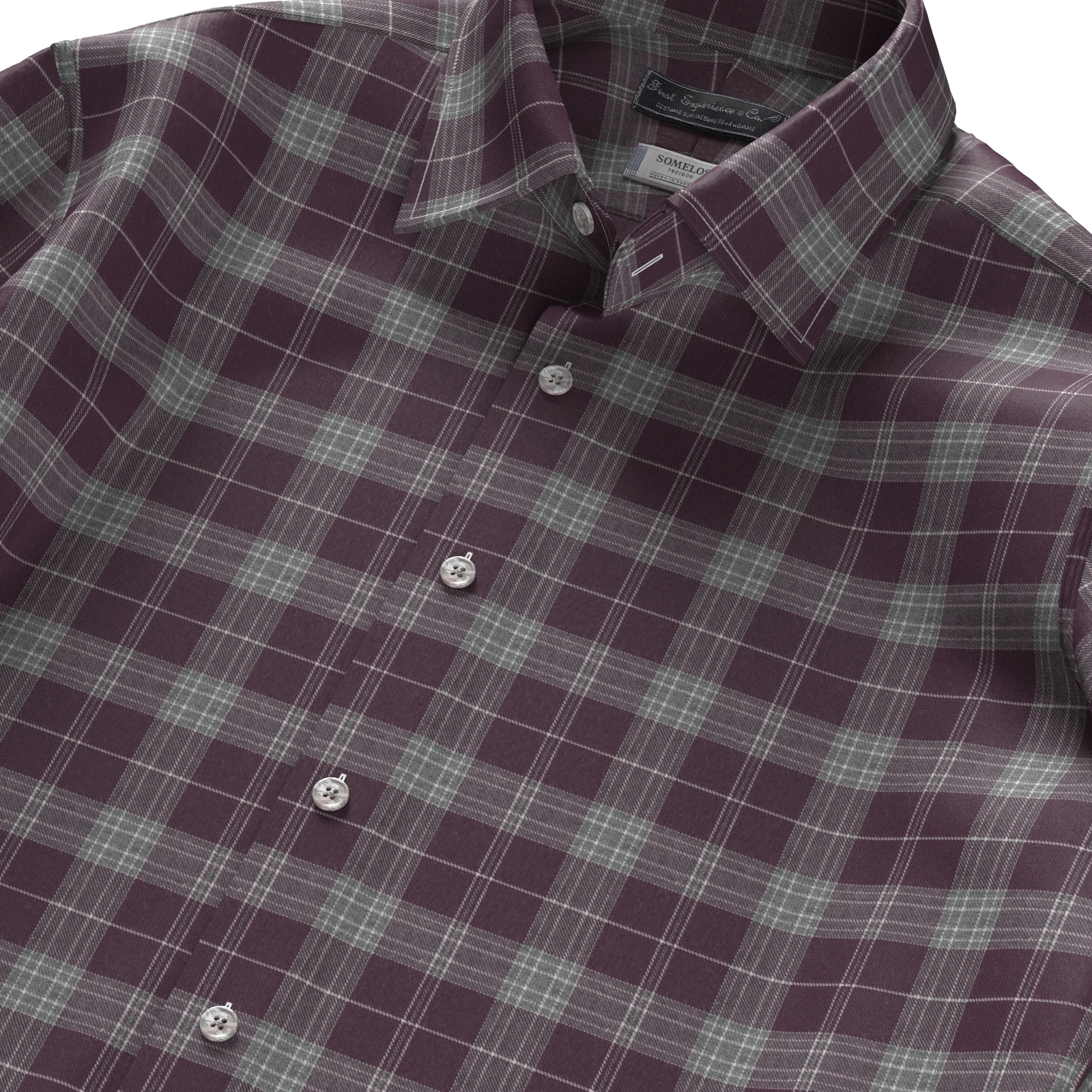 SOMELOS 2WAY シャツ◆ ESSAY / エッセイ | SH-2 DOLMAN SLANT SHIRT - Sax | 通販