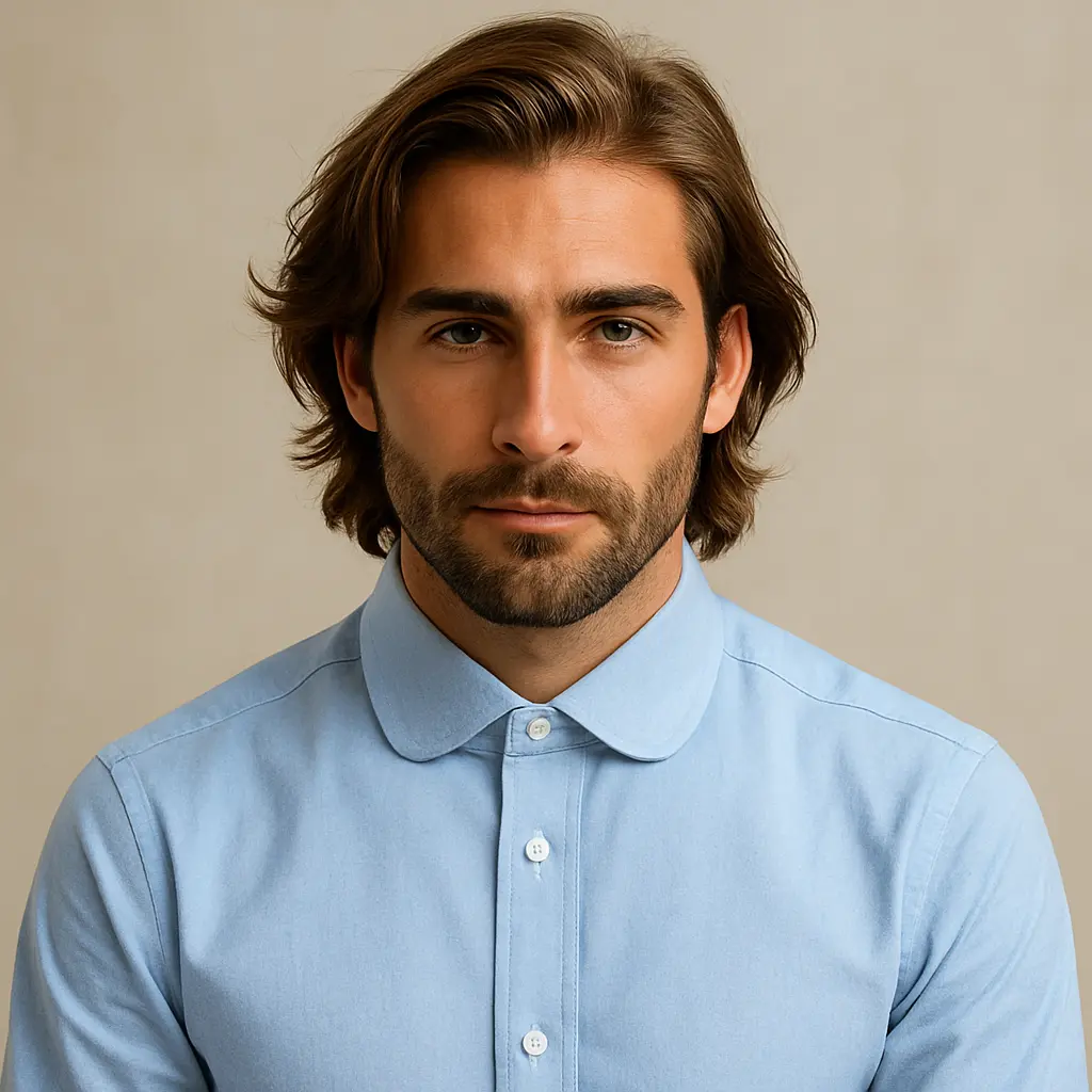 FRENCH ROUND COLLAR