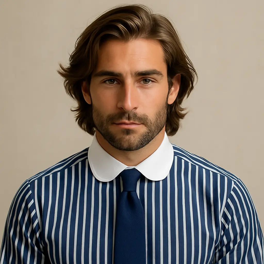 FRENCH ROUND COLLAR