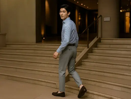 Enshu-ori Cotton & Linen Shirts